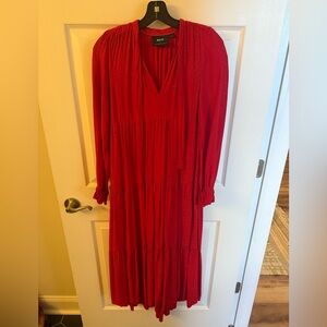 Maeve Anthropologie | Long Sleeve Maxi Dress